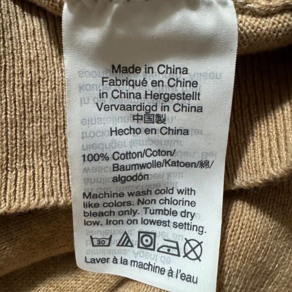 Men’s Camel Crewneck Sweater (Small) | J Crew - Picture 9 of 9